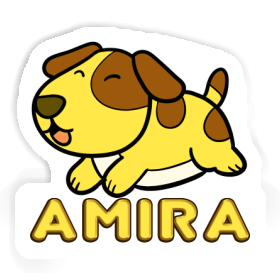 Aufkleber Amira Hund Image