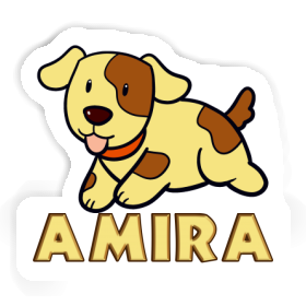 Hund Sticker Amira Image