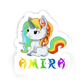 Sticker Amira Unicorn Image