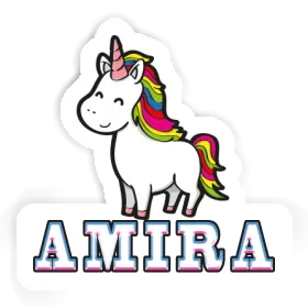 Sticker Amira Unicorn Image