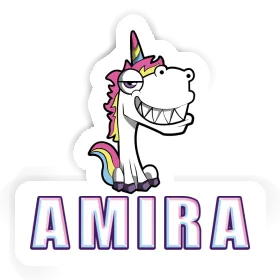 Amira Sticker Unicorn Image