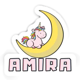 Sticker Amira Moon Unicorn Image