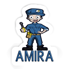 Electrician Sticker Amira Image