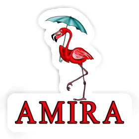 Sticker Amira Flamingo Image