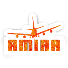 Airplane Sticker Amira Image