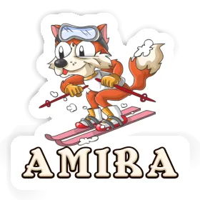 Sticker Amira Skier Image