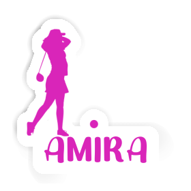 Golfer Sticker Amira Image