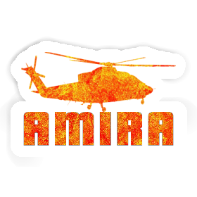 Sticker Helicopter Amira Image