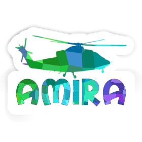 Sticker Helicopter Amira Image