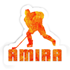 Sticker Amira Hockey Player Image