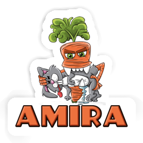 Sticker Amira Monster Carrot Image