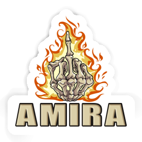 Sticker Middlefinger Amira Image