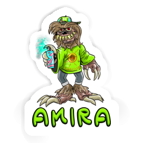 Sticker Amira Monster Image