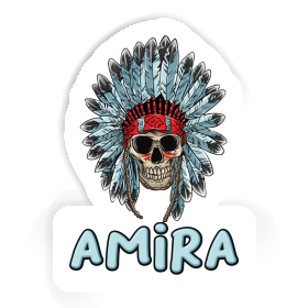 Amira Sticker Skull Image