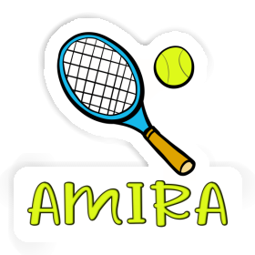 Sticker Tennis Racket Amira Image