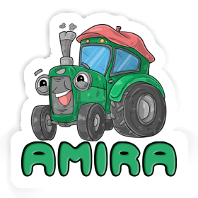 Sticker Amira Tractor Image