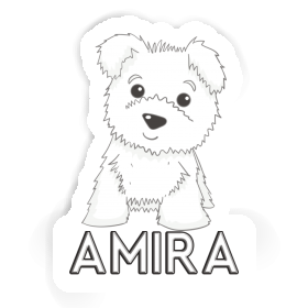 Westie Aufkleber Amira Image