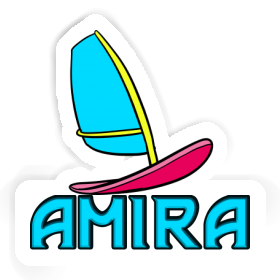 Sticker Amira Windsurf Board Image