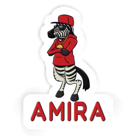 Sticker Amira Zebra Image