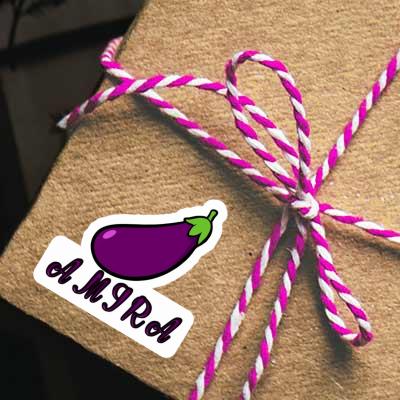 Aubergine Autocollant Amira Gift package Image