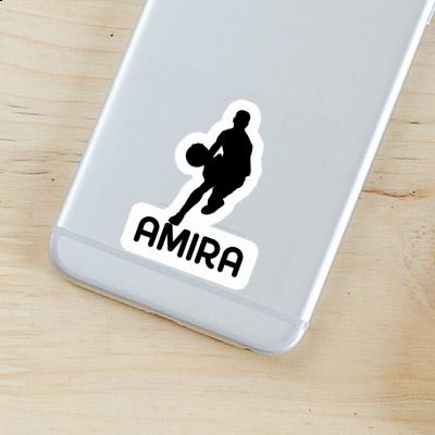 Amira Sticker Basketballspieler Laptop Image