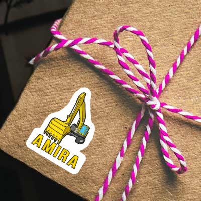 Sticker Excavator Amira Gift package Image