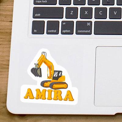 Sticker Amira Excavator Gift package Image