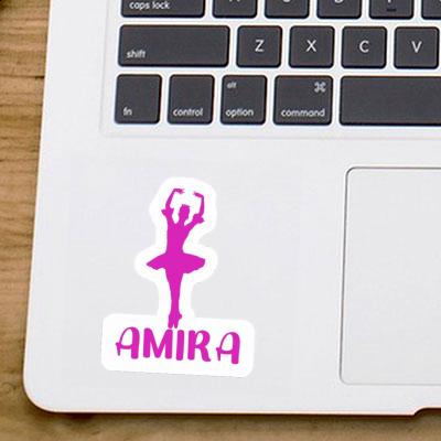 Ballerina Sticker Amira Notebook Image