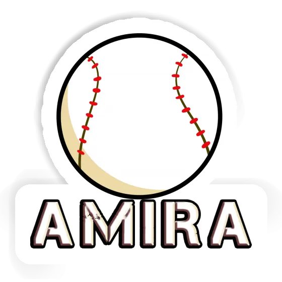 Amira Sticker Baseball Image