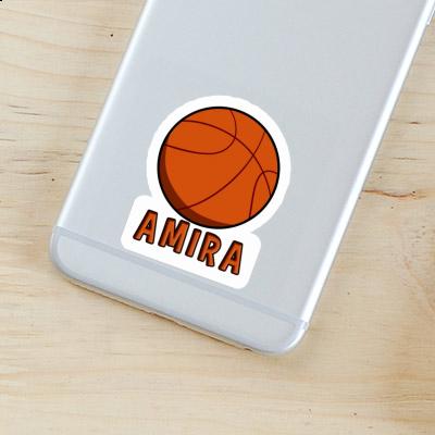 Autocollant Amira Basket-ball Notebook Image