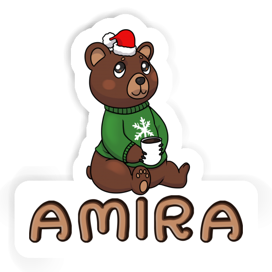 Sticker Amira Bear Laptop Image