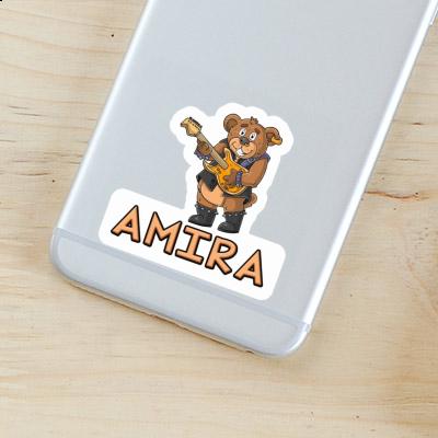 Rocker Bear Sticker Amira Laptop Image