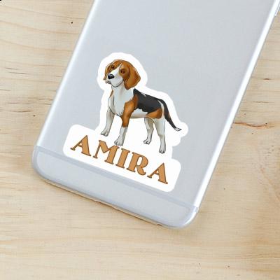 Beagle Dog Sticker Amira Image