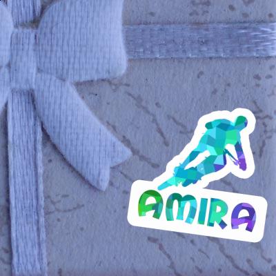 Sticker Amira Biker Notebook Image