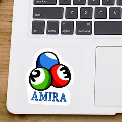 Sticker Amira Billiard Ball Gift package Image