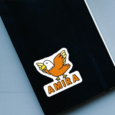 Autocollant Amira Oiseau Notebook Image