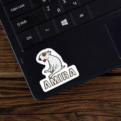 Amira Sticker Bull Terrier Laptop Image