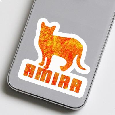 Sticker Katze Amira Gift package Image