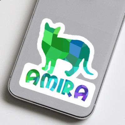 Sticker Amira Cat Laptop Image