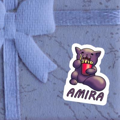 Autocollant Chat-frites Amira Gift package Image