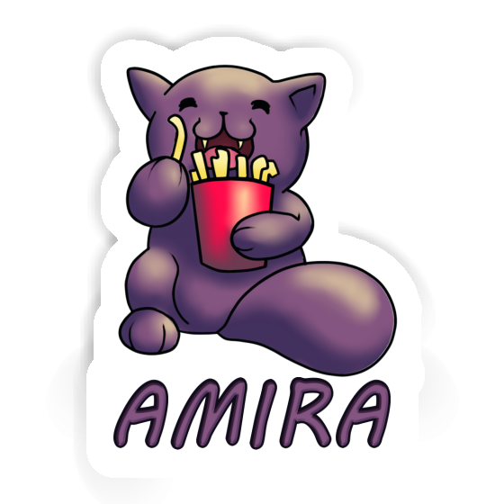 French Fry Cat Sticker Amira Gift package Image