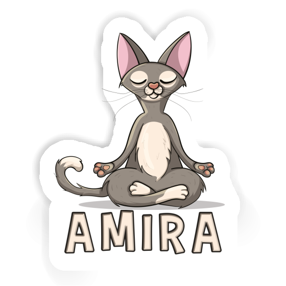 Sticker Yoga Amira Image