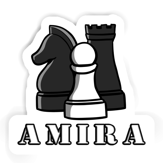 Sticker Chessman Amira Laptop Image