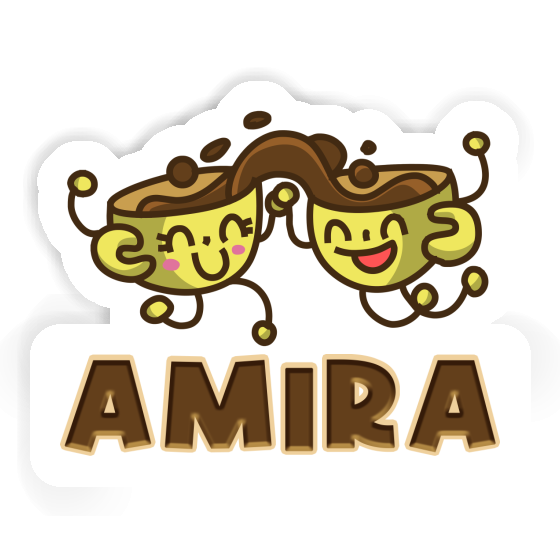 Amira Sticker Coffee Notebook Image