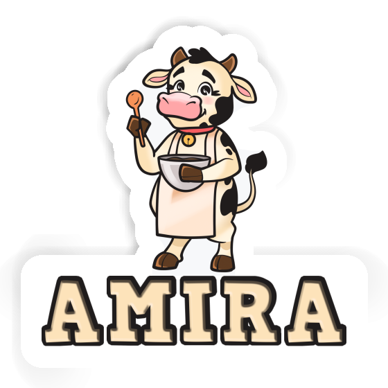 Sticker Amira Cook Notebook Image