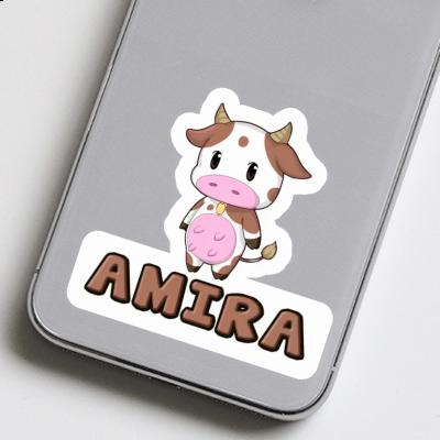 Cow Sticker Amira Notebook Image