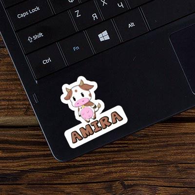 Cow Sticker Amira Notebook Image