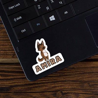 Amira Sticker German Sheperd Notebook Image