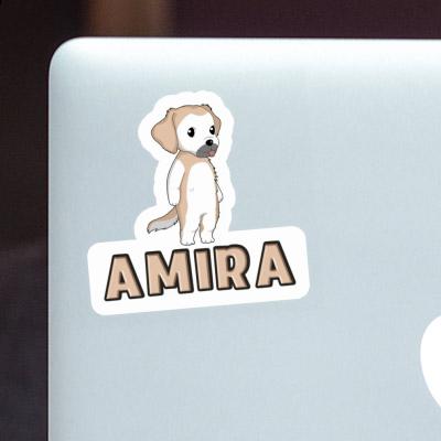 Amira Autocollant Golden Retriever Notebook Image