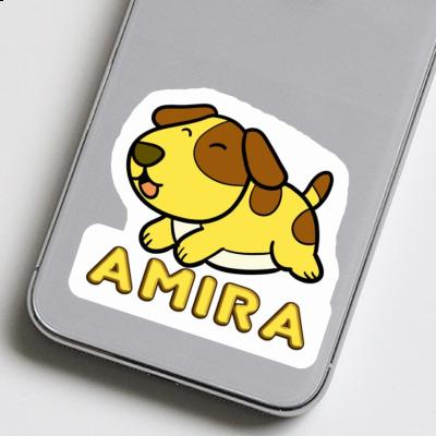 Sticker Amira Dog Laptop Image